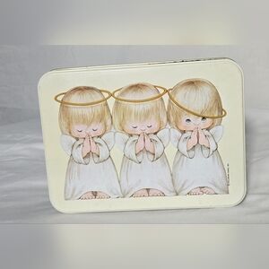 Angel Trio Decorative Tin
